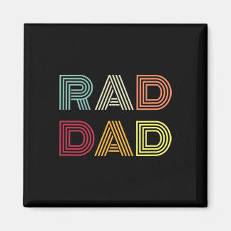 Aimant Chemise Rétro Rad Papa Hommes Fête des Pères Vinta