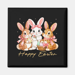Aimant Chemises de Pâques Femmes Filles Lapin Mignon