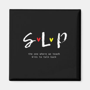 Aimant Chemises de professeur Slp Orthophoniste Gif