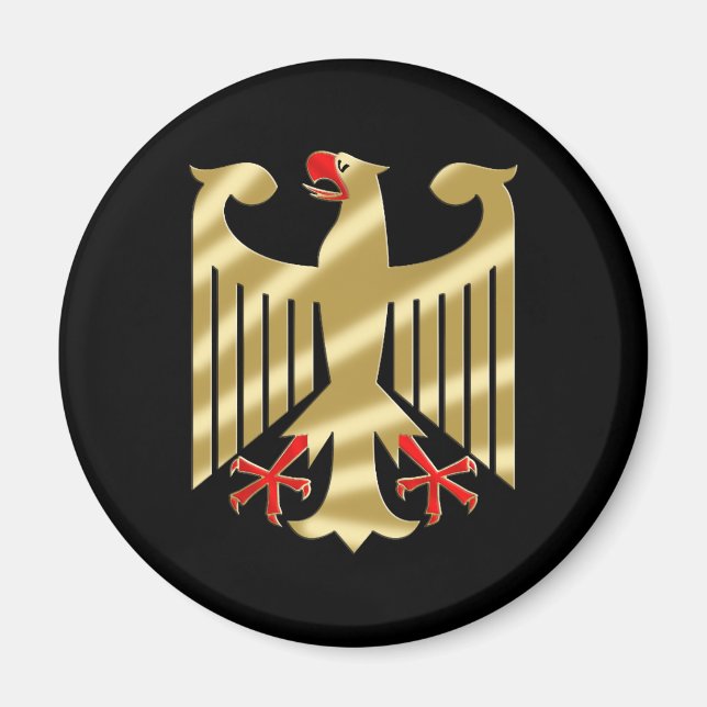 Aimant Chemises et cadeaux allemands d'aigle (Devant)