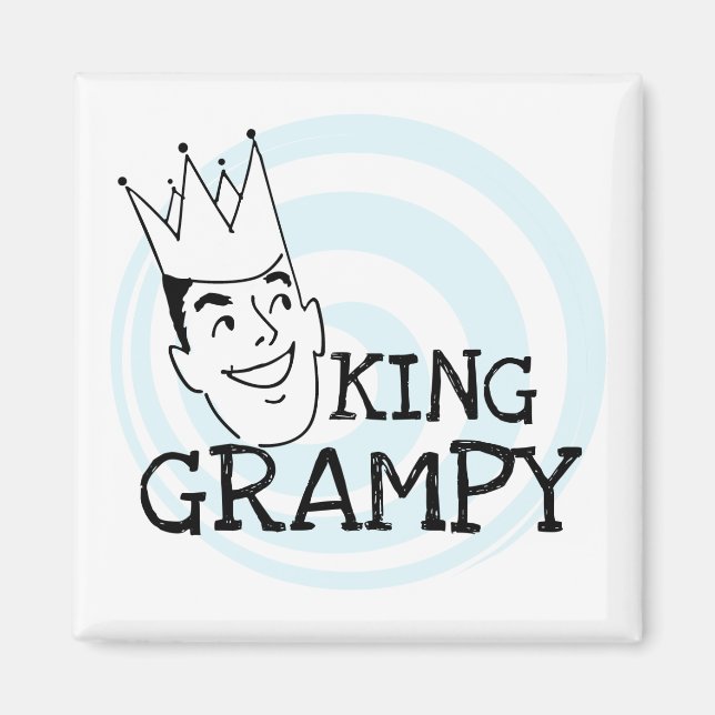 Aimant Chemises et cadeaux King Grampy (Devant)