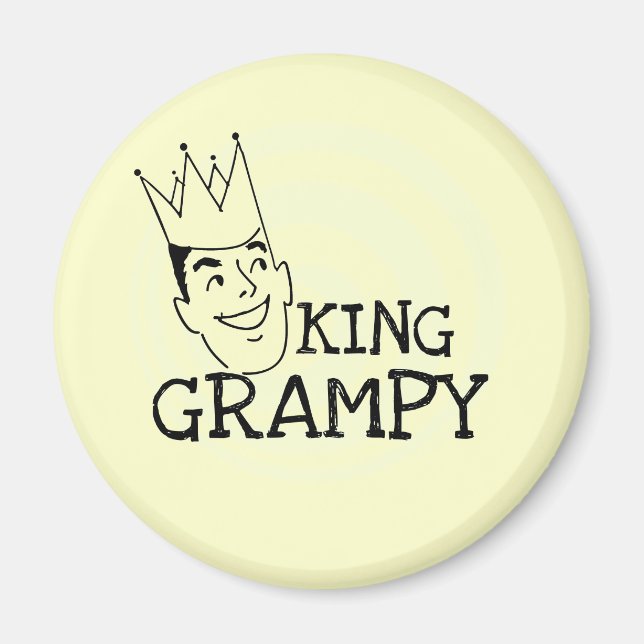 Aimant Chemises et cadeaux King Grampy (Devant)