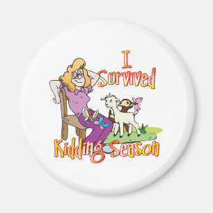 Aimant CHÈQUE   Drôle saison de séchage par GetYerGoat