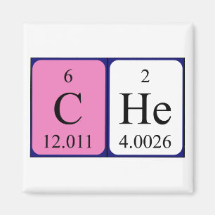 Aimant Cher l'aimant de nom de table périodique