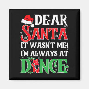 Aimant Cher Père Noël Ce N'était Pas Moi Je Suis Toujours