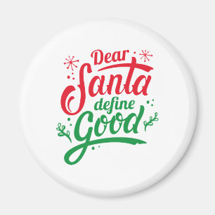 Aimant Cher Père Noël définir le bien