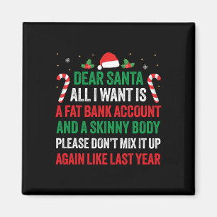 Aimant Cher Père Noël, Tout Ce Que Je Veux, C'Est Un Comp