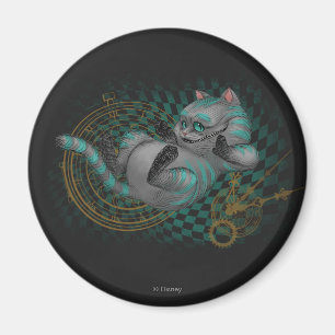 Aimant Cheshire Cat   Le temps est une poubelle'