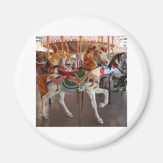 Aimant Cheval de carrousel,2 (Devant)