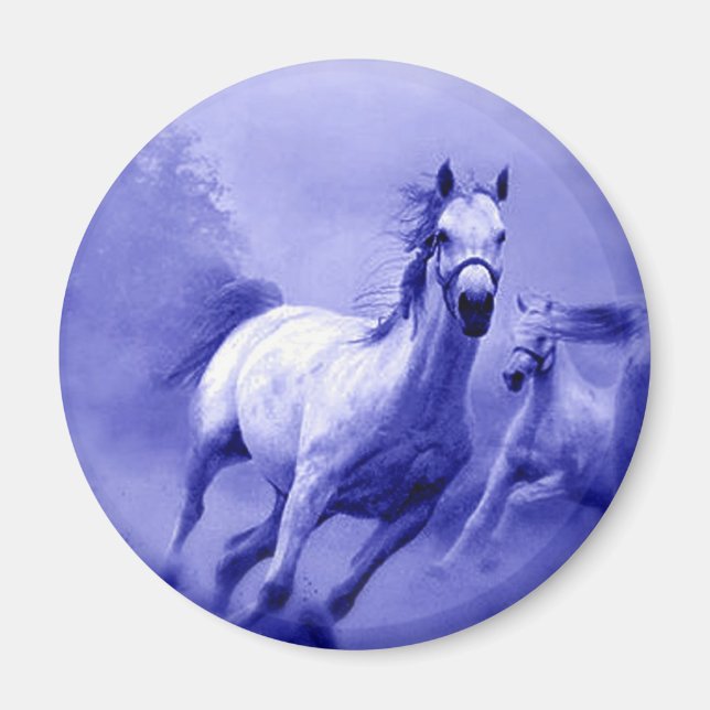 Aimant Cheval de course (Devant)