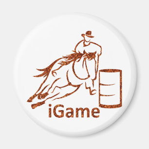 Aimant cheval d'emballage de baril d'iGame