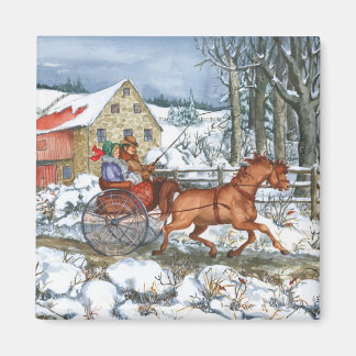 Aimant Cheval et transport