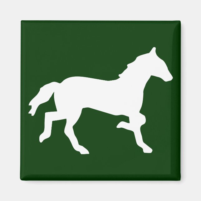 Aimant cheval simple (Devant)