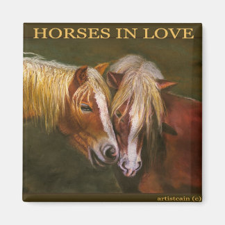 AIMANT CHEVAUX AMOUREUX