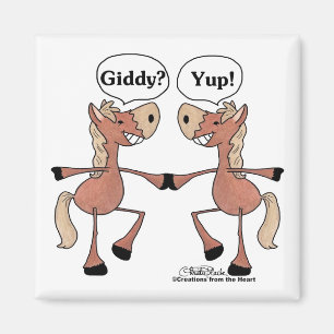 Aimant Chevaux Giddy Up