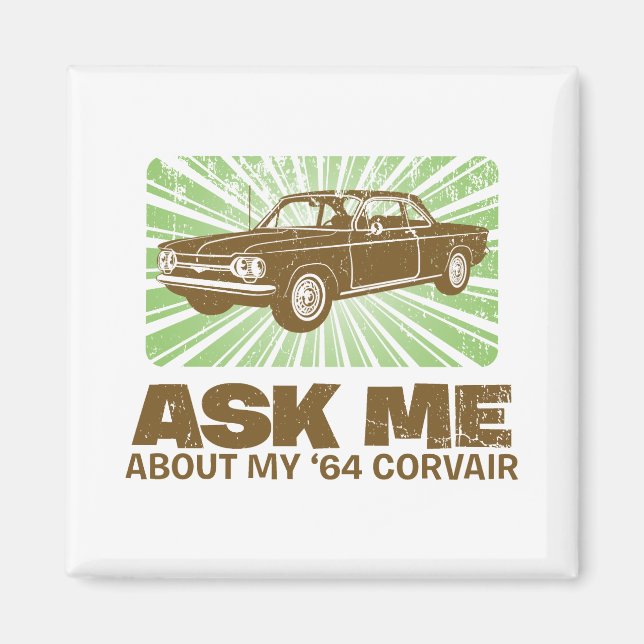 Aimant Chevrolet Corvair 1964 (Devant)