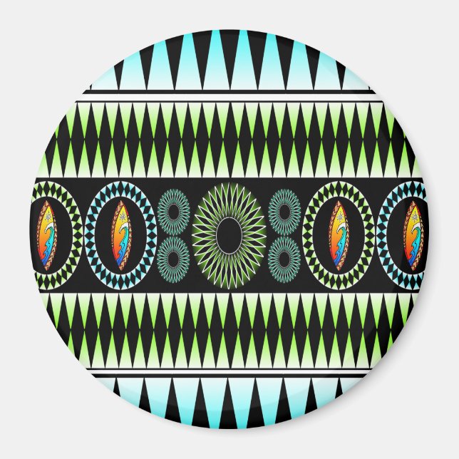 Aimant Chevron Motif (Devant)