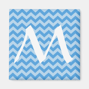 Aimant Chevrons Bleu Ciel Moroccan Moods