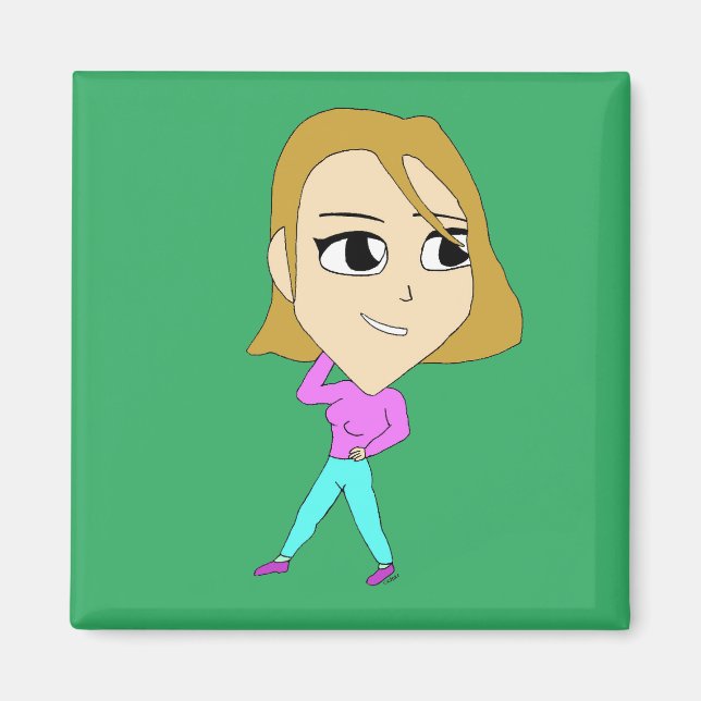 Aimant chibi (Devant)