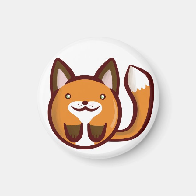 Aimant Chibi Fox (Devant)