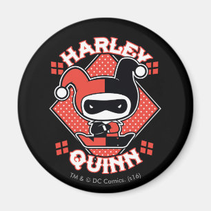 Aimant Chibi Harley Quinn Splits