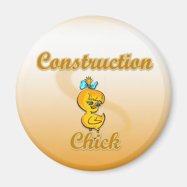 Aimant Chic de construction (Devant)
