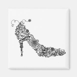 Aimant chic de ~ de chaussure