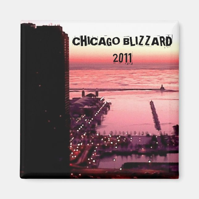 AIMANT CHICAGO BLIZZARD 2011 (Devant)