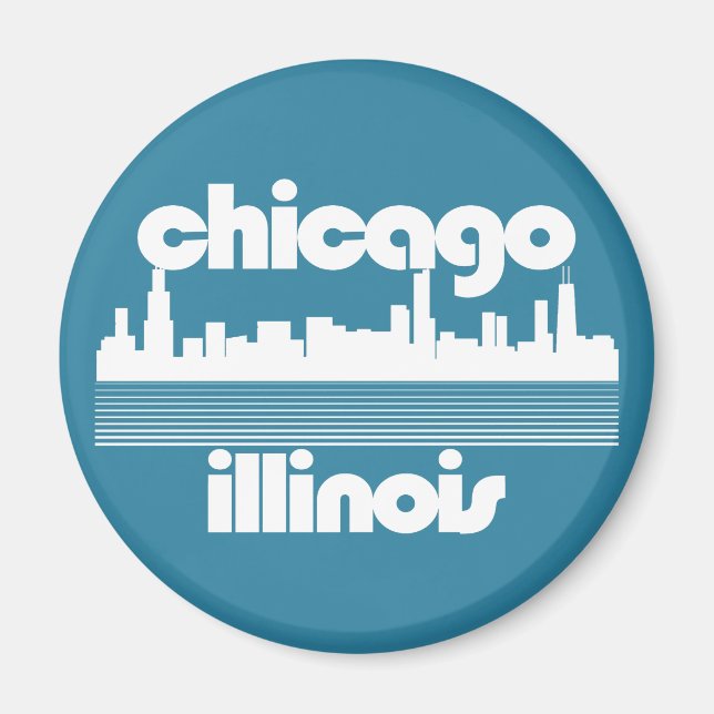Aimant Chicago, Illinois (Devant)