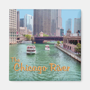 Aimant Chicago River At The Merchandise Mart