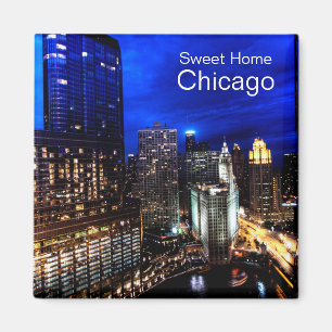 Aimant Chicago Skyline