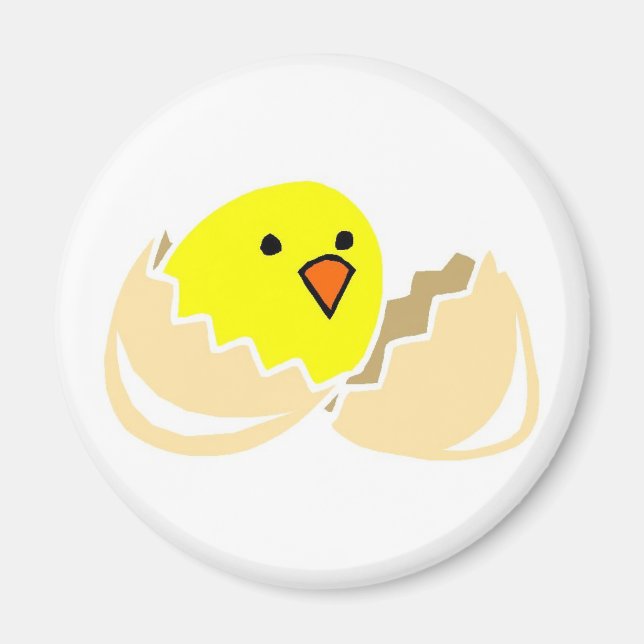 Aimant Chick de Pâques (Devant)