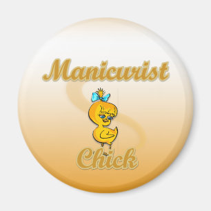 Aimant Chick manicuriste