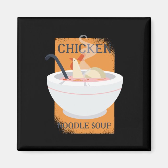 Aimant Chicken noodle soup (Devant)