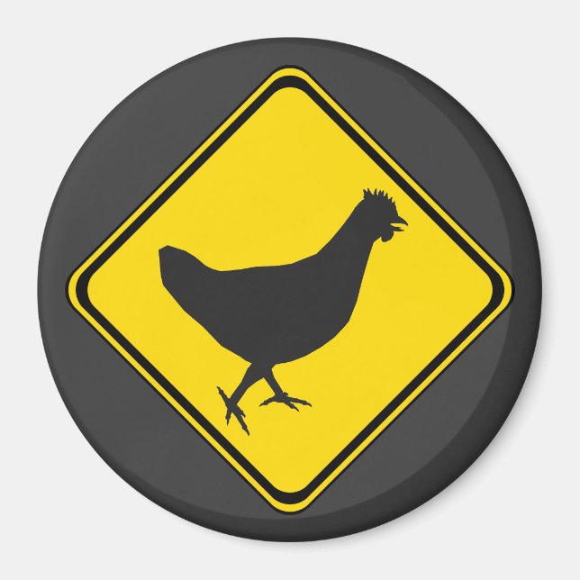 Aimant Chicken Xing ! (Devant)