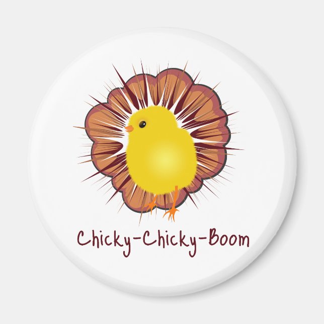 Aimant Chicky Boom (Devant)