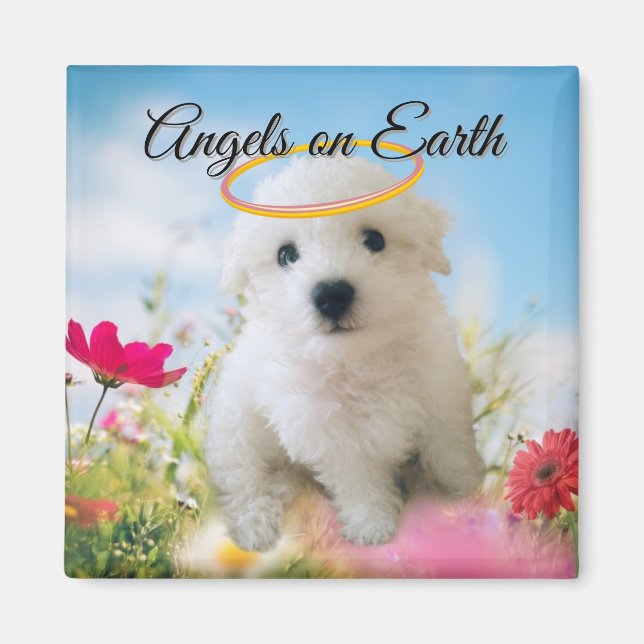 Aimant Chien Ange (Devant)
