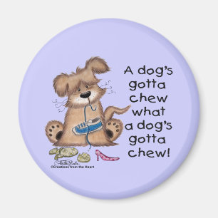 Aimant Chien Chews Chaussures