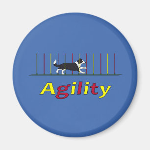 Aimant Chien d'agilité
