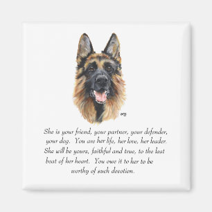 Aimant Chien de berger allemand