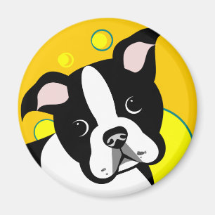 Aimant Chien de Boston Terrier