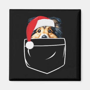 Aimant Chien de Chien de Chien de Chien de Chien de Santa