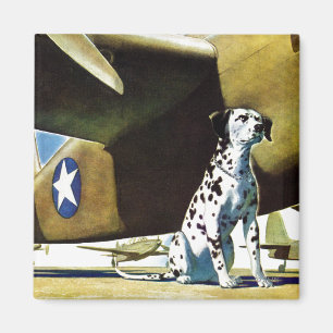 Aimant Chien de l'armée
