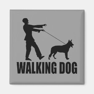 Aimant Chien de marche (zombis)
