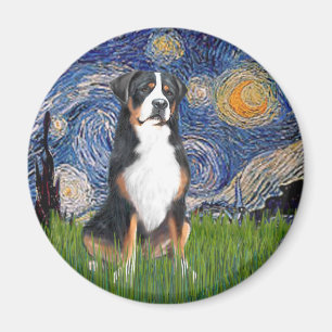 Aimant Chien de montagne suisse du Grand-Night