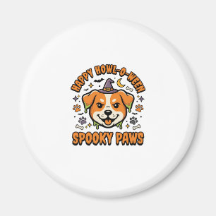 Aimant Chien Halloween Pattes Effrayantes