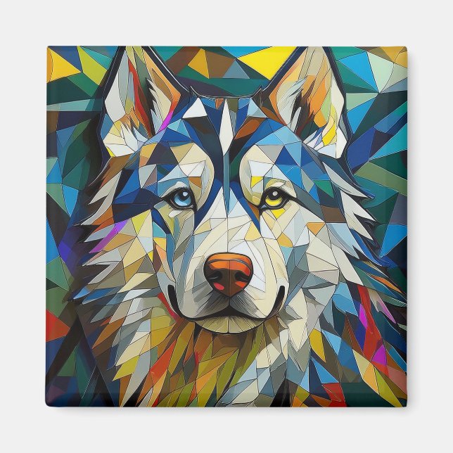 Aimant Chien IA (Devant)