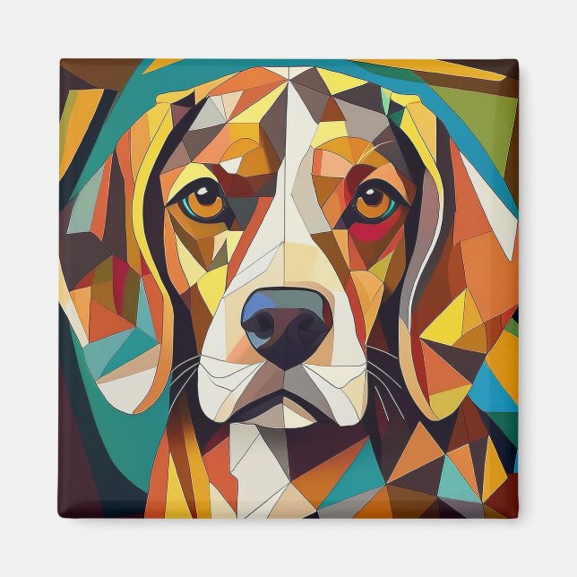 Aimant Chien IA (Devant)