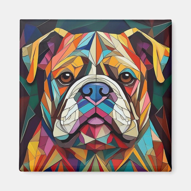 Aimant Chien IA (Devant)