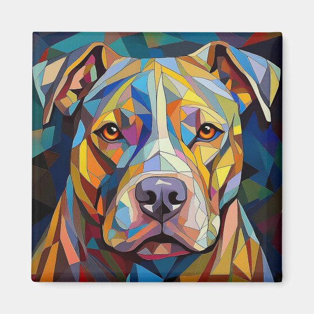 Aimant Chien IA (Devant)